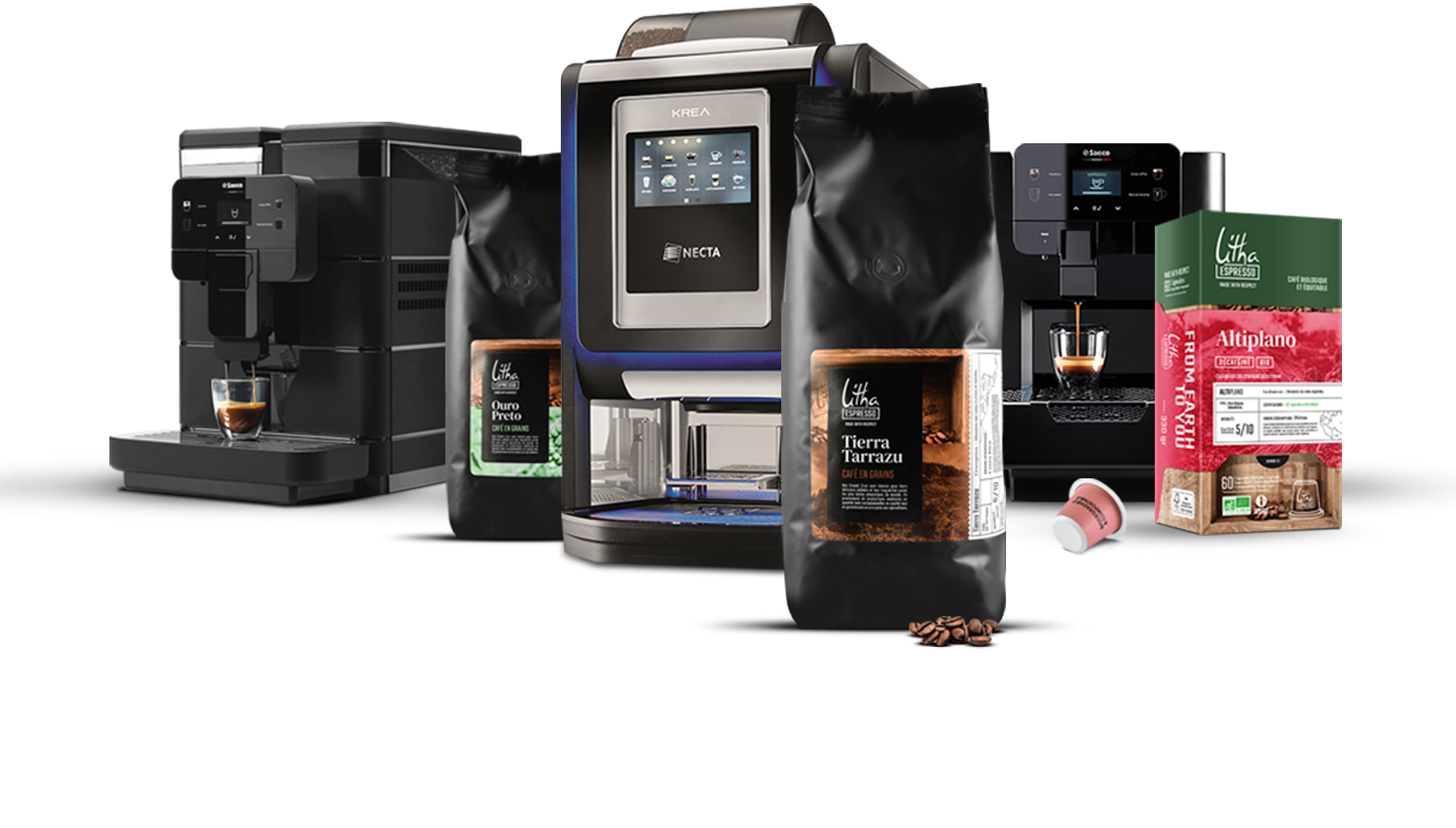 Machines à café professionnelles Litha Espresso