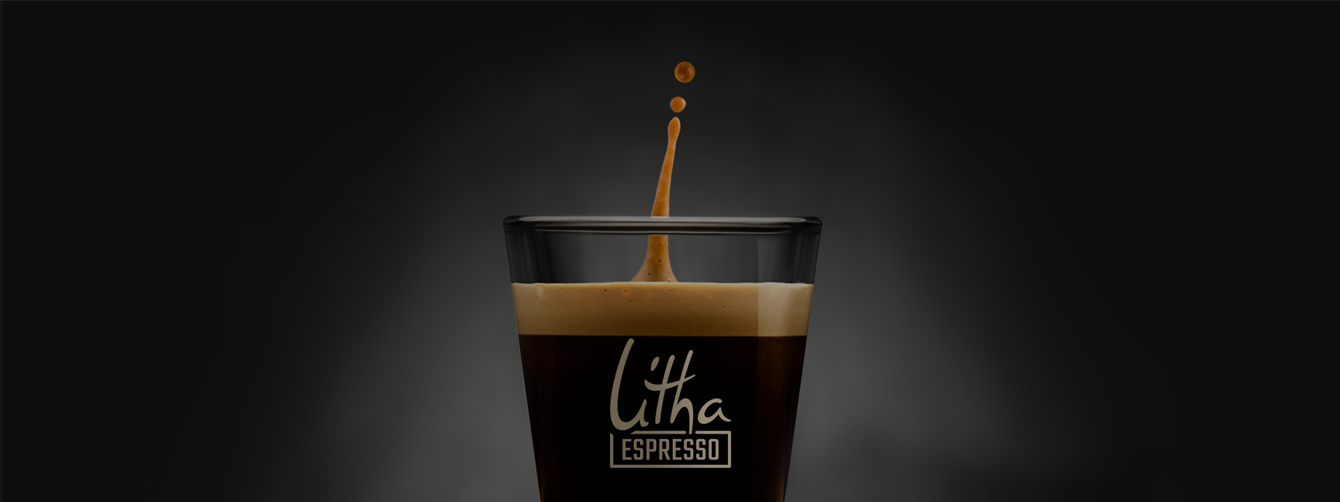 Tasse à café en verre simple paroi Litha
