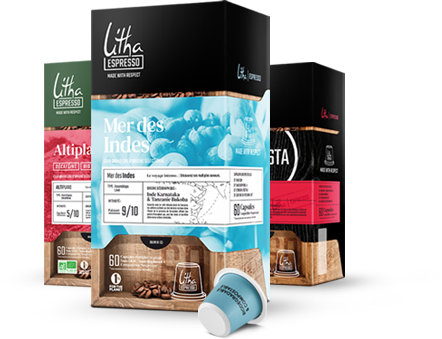 Café en capsules Litha Espresso à Nantes Sud