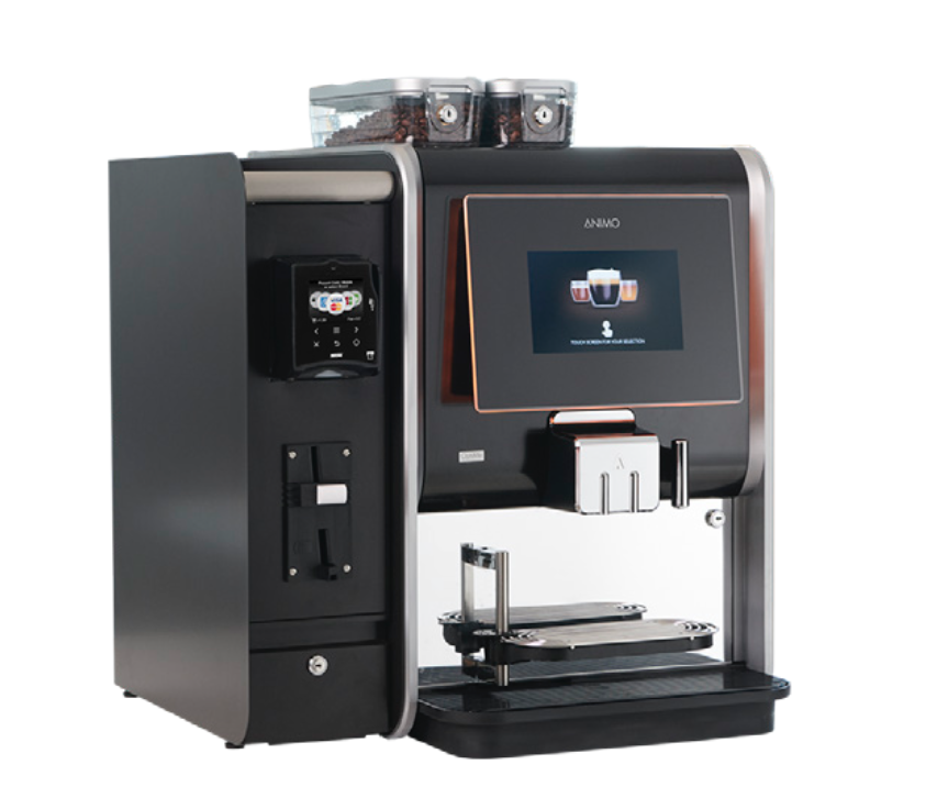 machine à café avec monnayeur pour les entreprises